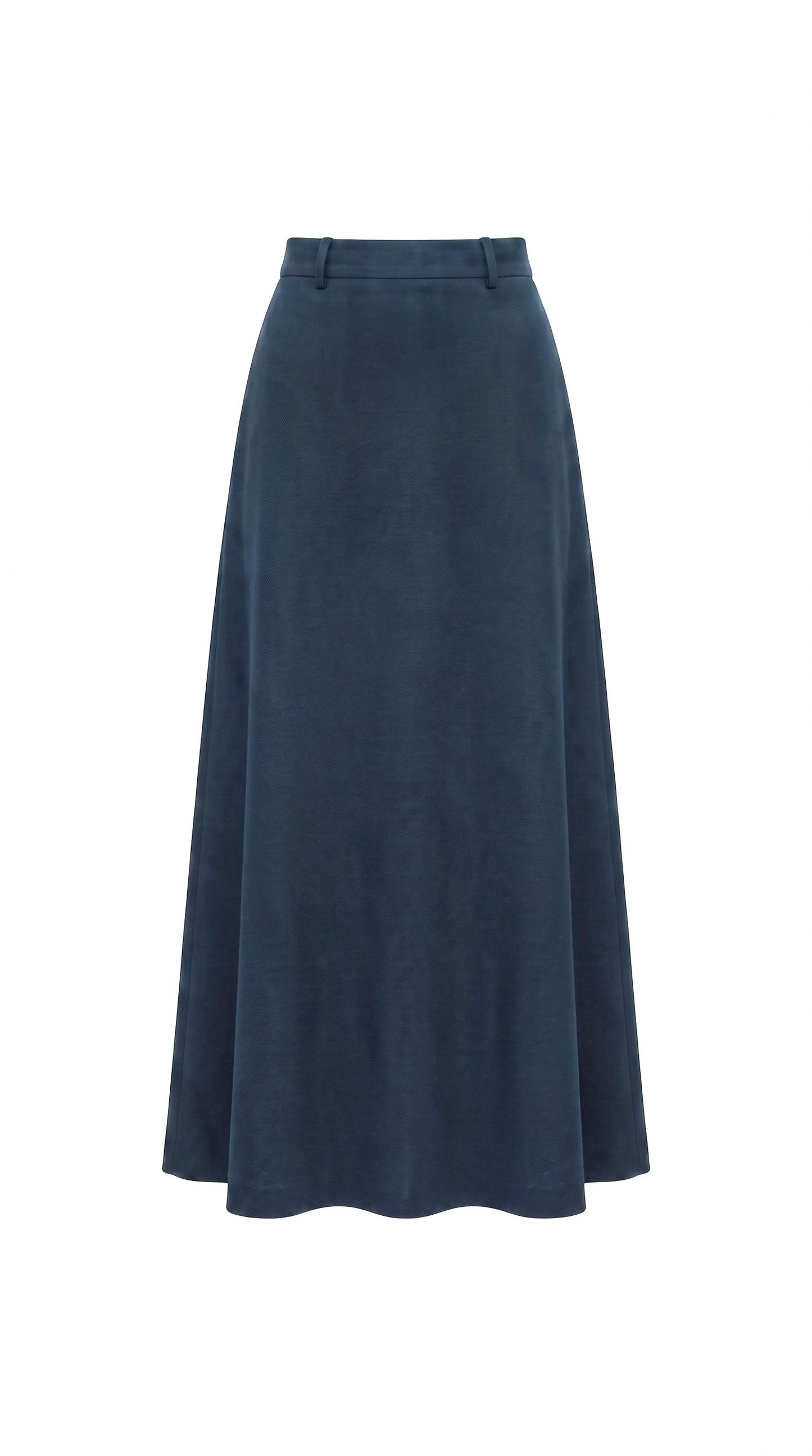 DUSTY BLUE SUMMER MAXI SKIRT